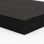 Black EVA Foam Sheets A4 (10 Pack) – 2mm Thick Craft Foam for DIY, School & Cosplay - 3