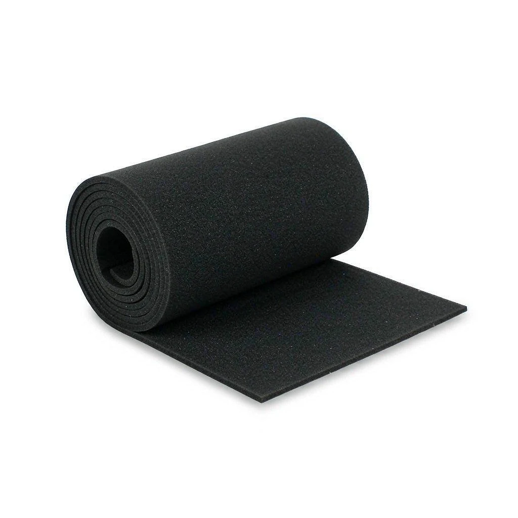 Black EVA Foam Roll 13.5″ × 49″ for Cosplay & DIY