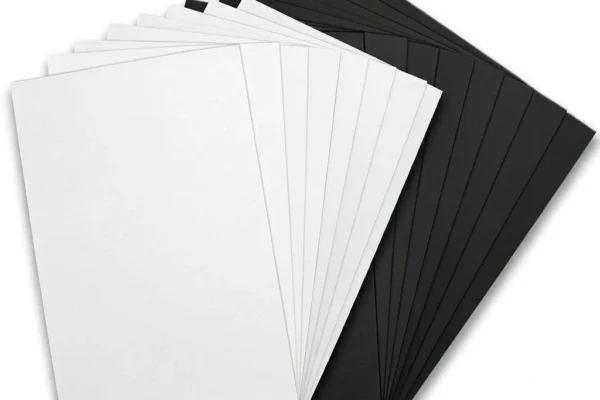 black and white EVA foam sheets